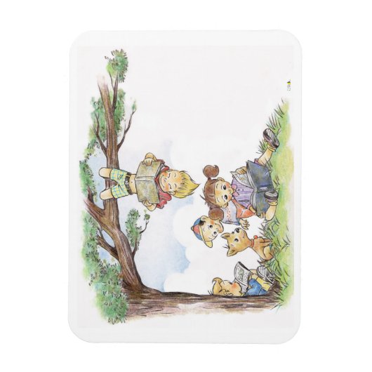 子読供の本 マグネット (縦)