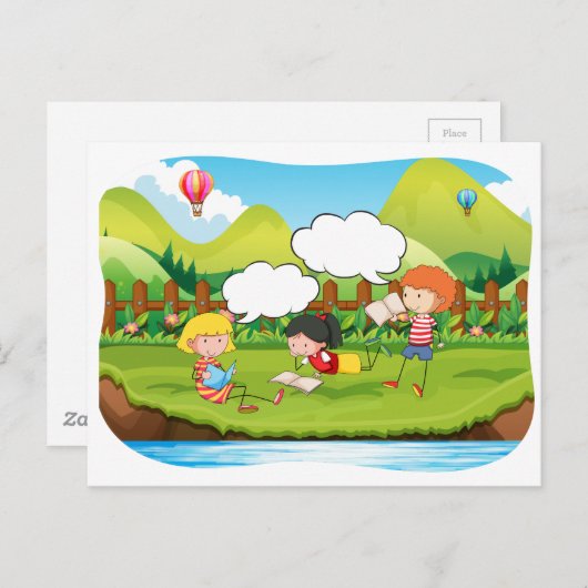 子読供 ポストカード (正面/裏面)