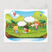 子読供 ポストカード (正面)