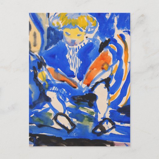 子読供 | Henry Lyman Saien ポストカード (正面)