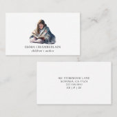 子読供A本の子ども作家 名刺 (正面/裏面)