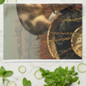 子豚の夢 キッチンタオル (折り畳み)