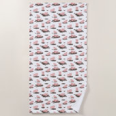 子豚ビーチタオル ビーチタオル (正面)