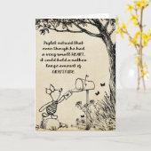 子豚 – 感謝 カード (黄色い花)