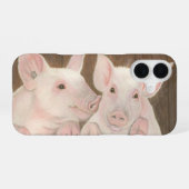 子豚 iPhone 16ケース (裏面横)