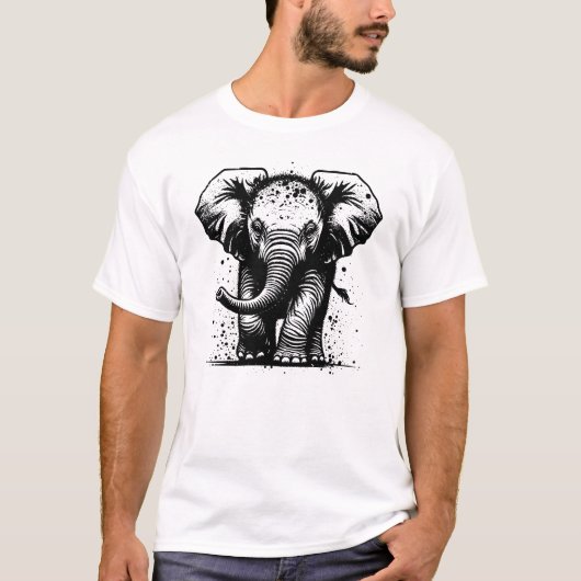 子象 Tシャツ (正面)