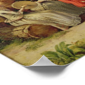 子踊り ポスター (角)