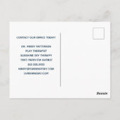 子遊セラピストキッズトイズマーケティング ポストカード (裏面)