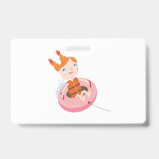 子遊ビーチ バッジ (正面)