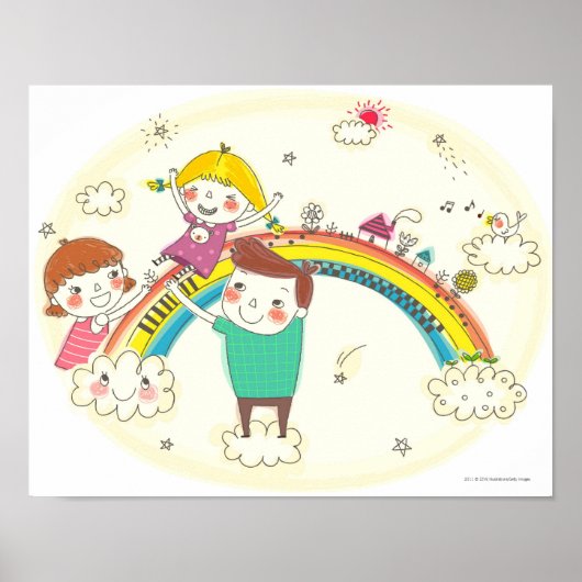 子遊供は虹だ ポスター (正面)