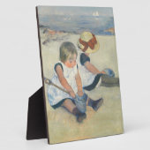 子遊供ビーチ1884年 フォトプラーク (側面)