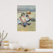 子遊供ビーチ1884年 ポスター (キッチン)