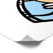 子食べ物どもアイスクリーム ポスター (角)