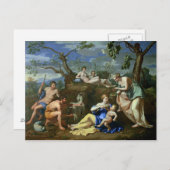 子食べ物を与え木星の法則, c.1640 ポストカード (正面/裏面)