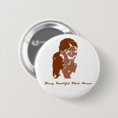 子馬によって後につかれるSista 缶バッジ (正面&裏面)