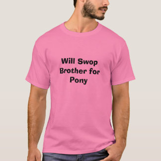 子馬のためのSwopの兄弟 Tシャツ