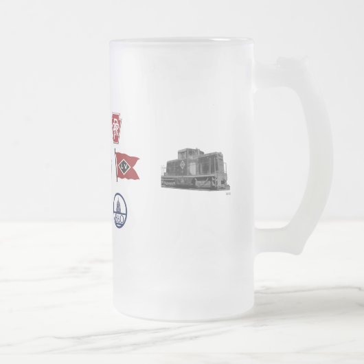 子馬の布告者 フロストグラスビールジョッキ (右)