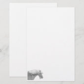 子馬の文房具 便箋 (正面/裏面)