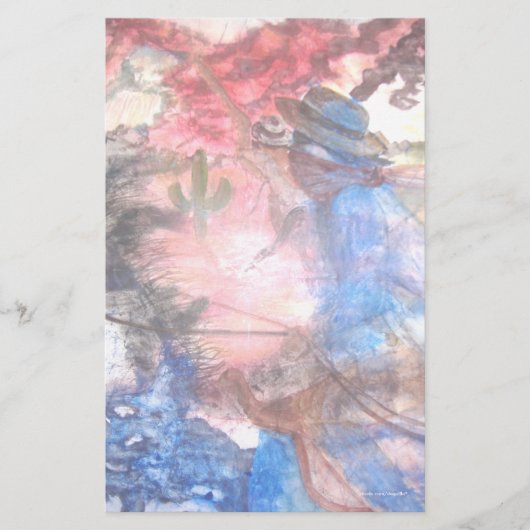 子馬の明白なアメリカ 便箋 (正面)