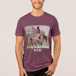 子馬の牝馬 トライブレンドTシャツ