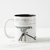 子馬の自動銃の比較 ツートーンマグカップ (左)