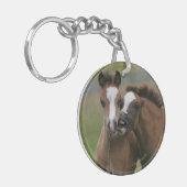 子馬の遊ぶこと キーホルダー (正面左)