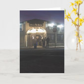 子馬のAsbury公園のジャージーの石造りの海岸 カード (黄色い花)