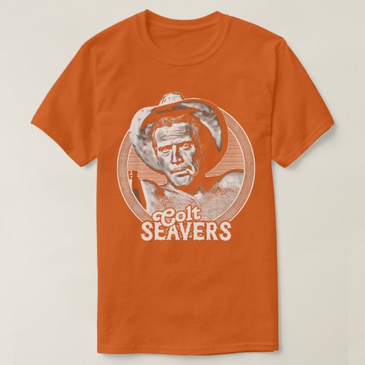 子馬シーバー80sレトロデザイン tシャツ (デザイン正面)