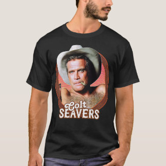 子馬シーバー80sレトロデザイン tシャツ