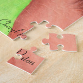 子馬ポニー馬の水の色絵を描のパズル ジグソーパズル (側面)