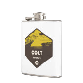 子馬州パークロードアイランド フラスク (左)