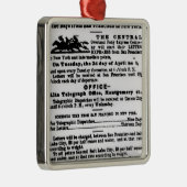 子馬明白、9日 メタルオーナメント (右)