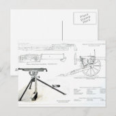 子馬自動砲の比較 ポストカード (正面/裏面)