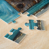 子馬45デッドウッドのサロンのピストルのドアハンドル ジグソーパズル (側面)