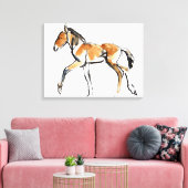 子馬 キャンバスプリント (インサイチュ (リビング))