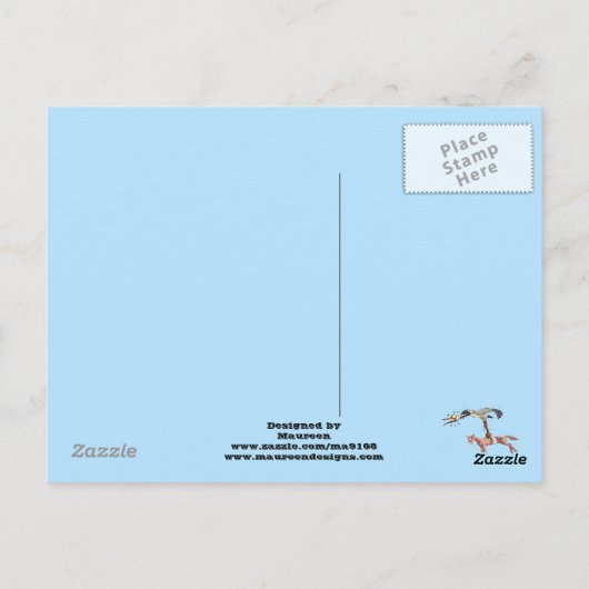 子馬! ポストカード (裏面)