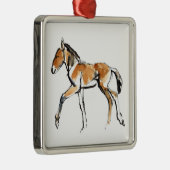 子馬 メタルオーナメント (右)