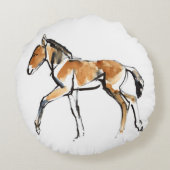 子馬 ラウンドクッション (裏面)