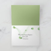 子鹿が生えたフロッピーで育ったウサギ カード (内部)