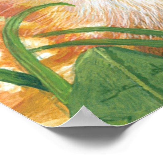 子鹿とリス ポスター (角)