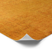 子鹿と琥珀フクロウ ポスター (角)