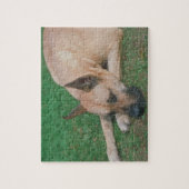子鹿のグレートデーン犬のパズル ジグソーパズル (縦)