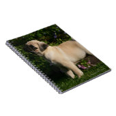 子鹿のパグのプロフィール ノートブック (右側)