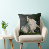 子鹿のパグの子犬 クッション (椅子)