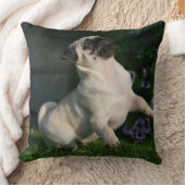 子鹿のパグの子犬 クッション (ブランケット)