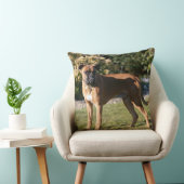 子鹿のボクサー犬の地位 クッション (椅子)