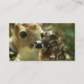 子鹿の名刺 名刺 (裏面)