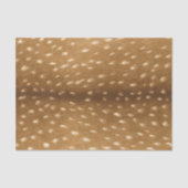 子鹿の毛皮のベビーのシカの皮 薄葉紙 (正面)