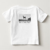 子鹿ベビー服 ベビーTシャツ (裏面)
