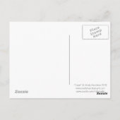 子鹿ベビー鹿ワイルドライフウォーター絵画カラー ポストカード (裏面)